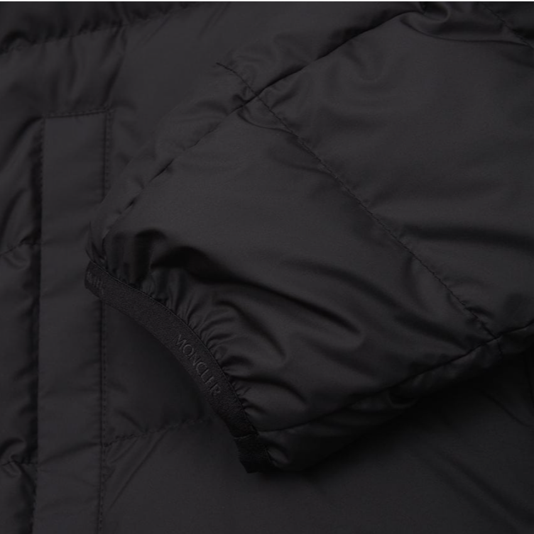 Moncler Black Baudinet Short Down Jacket for Men