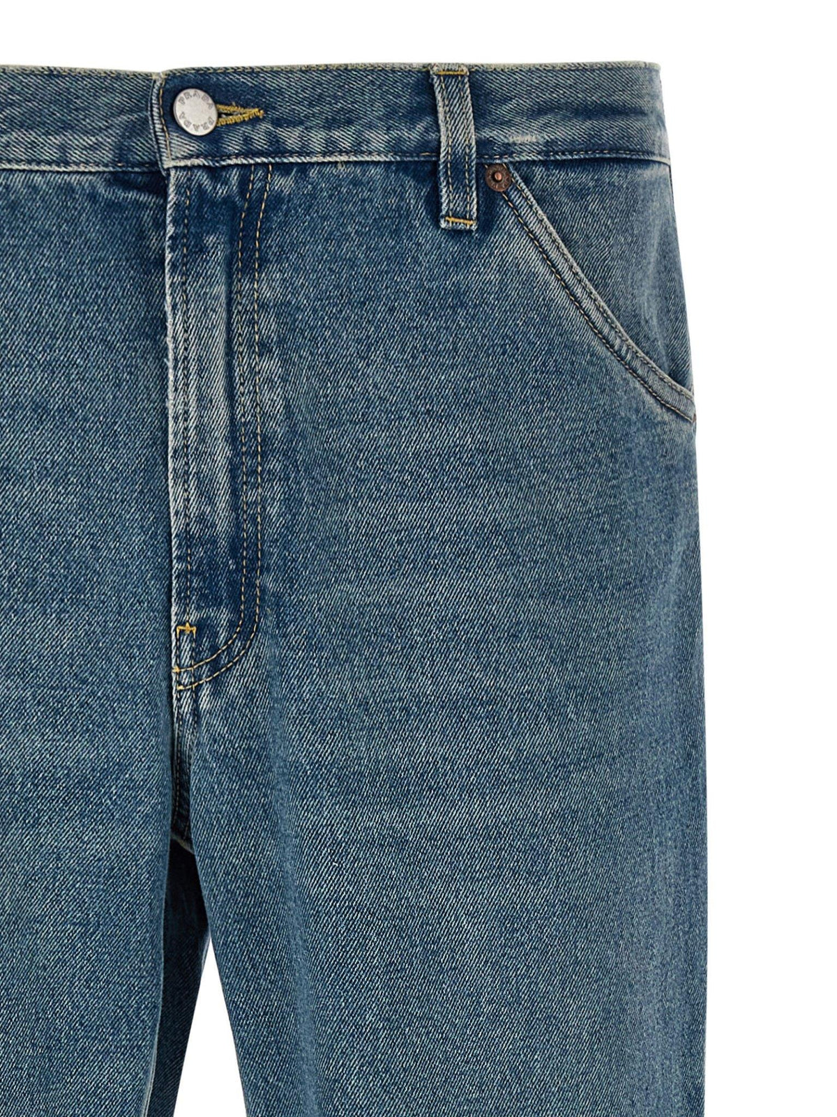 PRADA Black Stretch Denim Jeans Men