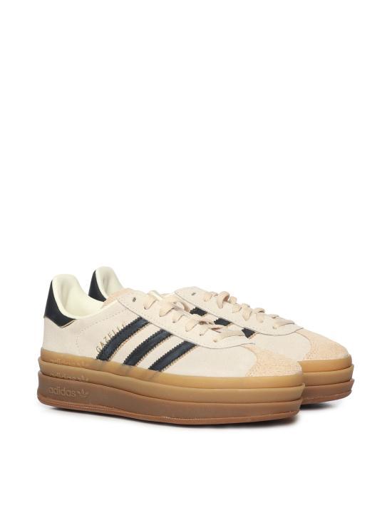 Adidas Gazelle Bold Sneakers JS3892 Cream White Core Black Sand Strata DOM