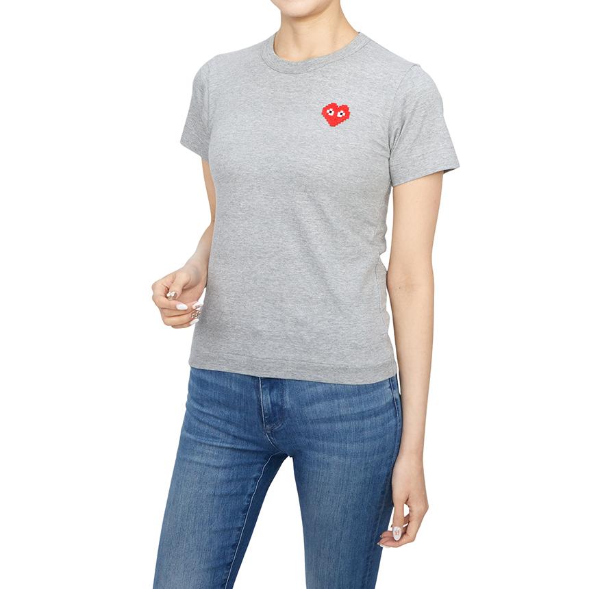 Comme des Garcons Invader Pixel Patch Women’s Short Sleeve T-Shirt AZ T321 051 2