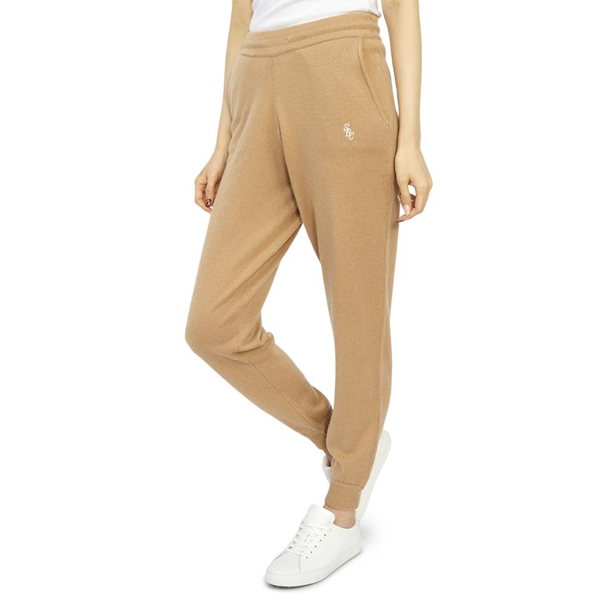 SPORTY&RICH Women’s Sweatpants Camel Classic Pants