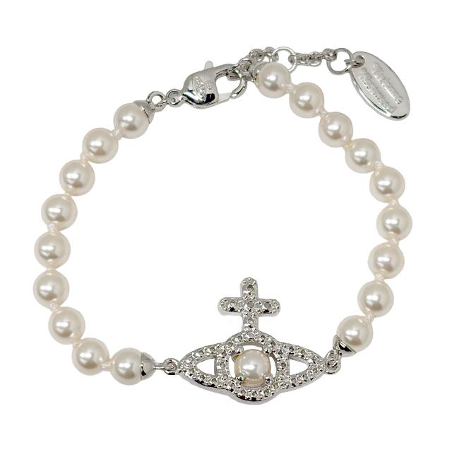 Vivienne Westwood Olympia Pearl Bracelet 6103007R 02P373 P373
