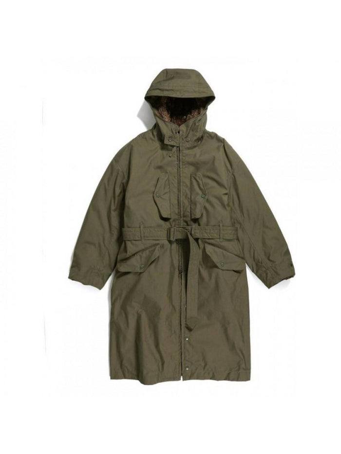 Engineered Garments Olive CP Weather Poplin Storm Coat 23F1D033 NQ191 EU001