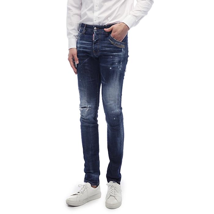 Dsquared2 Vintage Wash Cool Guy Denim Cargo Pants