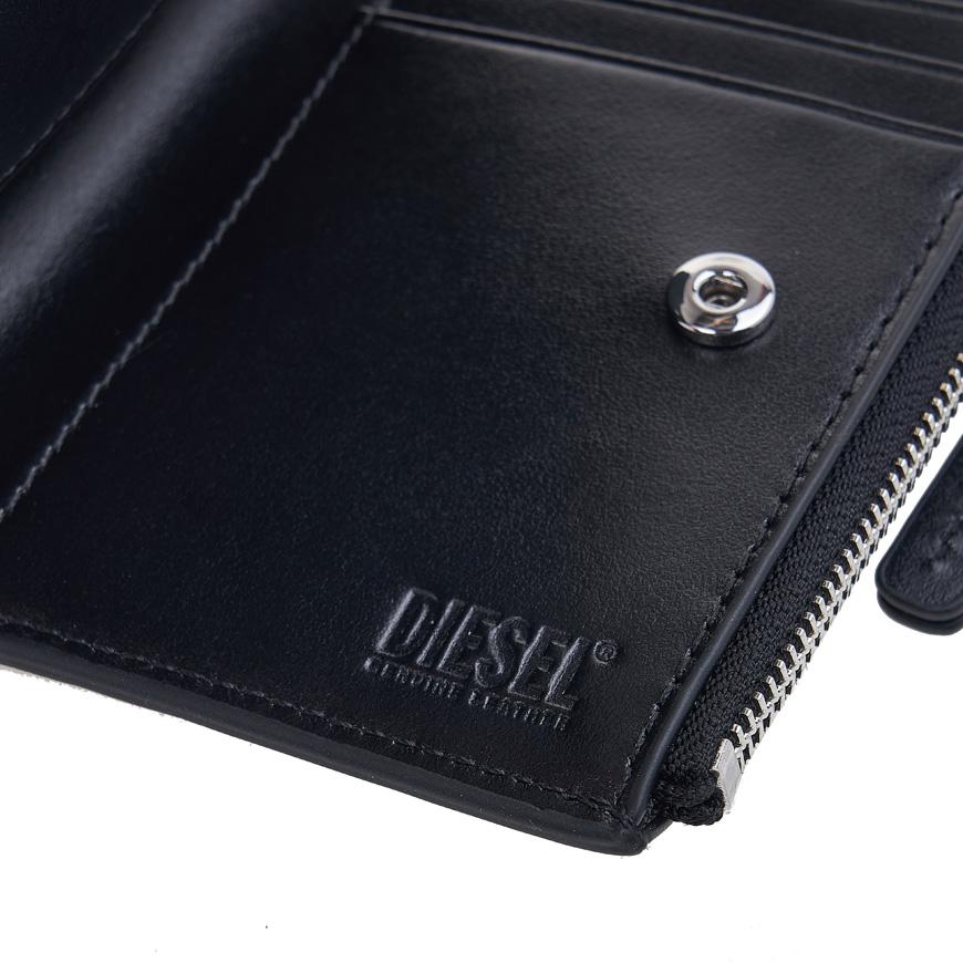 DIESEL 1DR Small Bifold Wallet for Women X09888 PR818 T8013