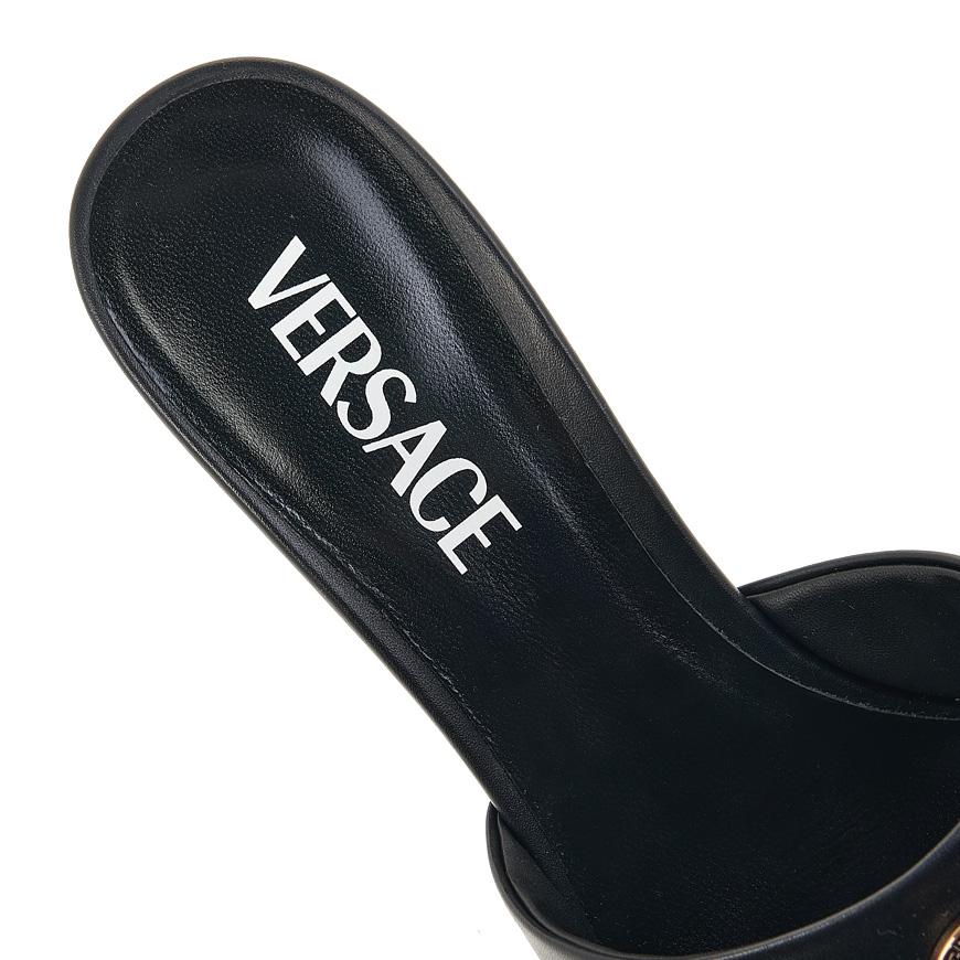Versace Women’s Alia Heel Sandals 1018241 DVT2P 1B00V