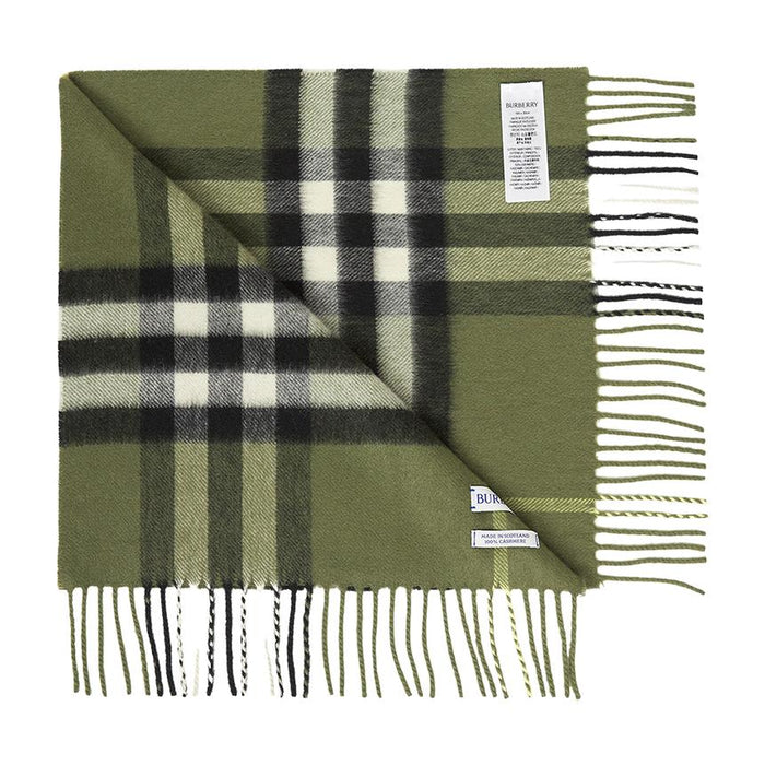 BURBERRY Check Cashmere Scarf Unisex 8112646