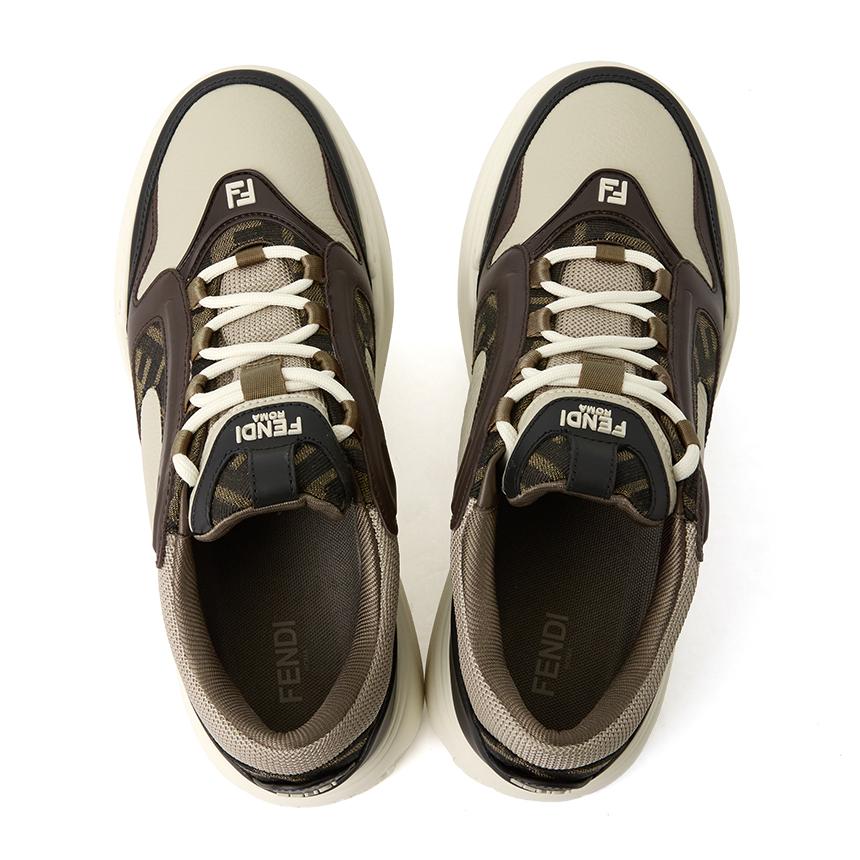 FENDI Fendi Force Low-Top Sneakers Men’s White Leather