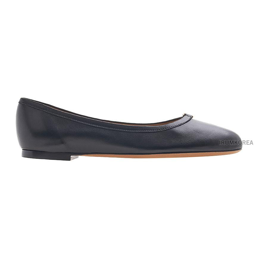 Chloe Marcie Ballerina Flats Black Leather Women’s Shoes