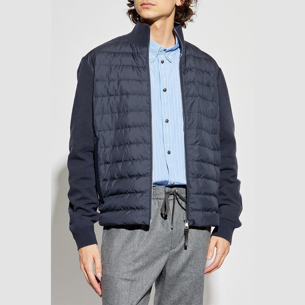 Moncler Wool Cashmere Zip-Up Cardigan Men 9B00033 M4281 779