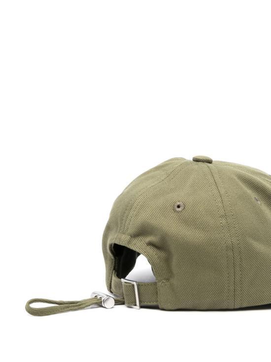 JACQUEMUS Cotton Logo Baseball Cap 235AC4525012560 KHAKI DOM