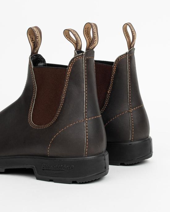 Blundstone Leather Chelsea Boots for Women 500STOUTBROWN STOUT BROWN DOM