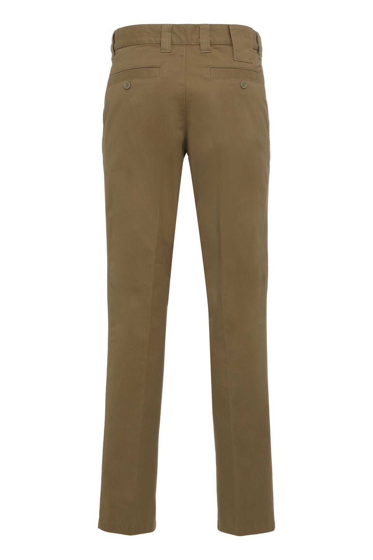 DIESEL Black Wool Blend Slim Suit Trousers for Men