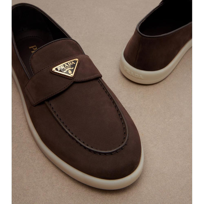 PRADA Women’s Suede Loafers