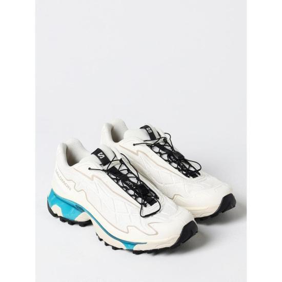 SALOMON XT Slate Low-Top Sneakers Men’s Running Shoes White/Gray