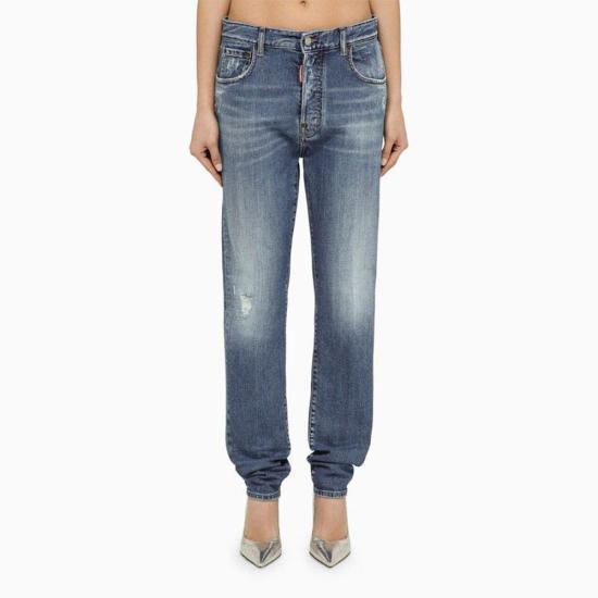 Dsquared2 Blue Denim Jeans for Women S72LB0705S30663470 DOM