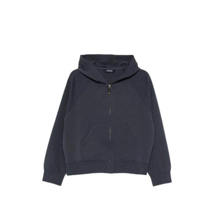 Max Mara Women's Zip-Up Hooded Sweatshirt 19921033600 005