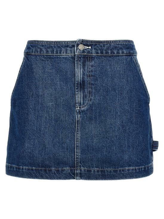 A.P.C. Christie Mid-Length Skirt COHET F06435 IAL
