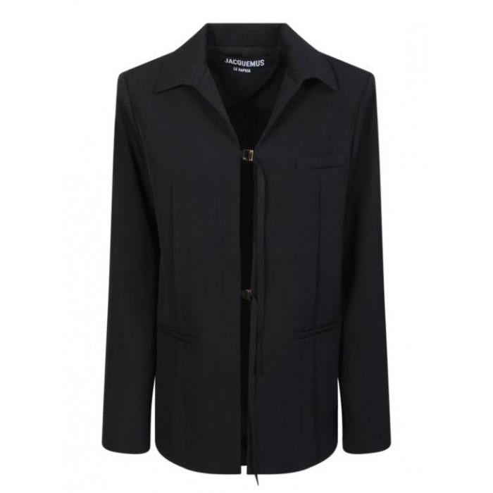 JACQUEMUS La Veste Amaro Long Strap Blazer
