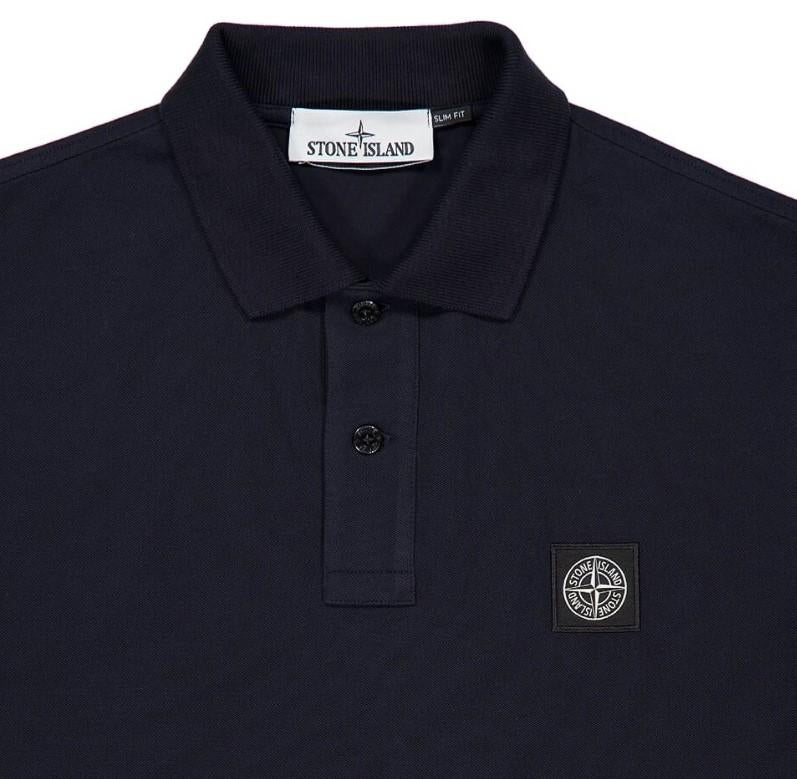 STONE ISLAND Organic Cotton Pique Slim Fit Short Sleeve T-Shirt