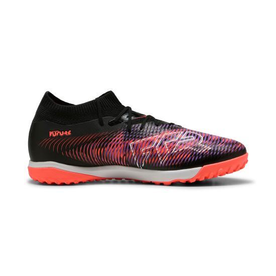 PUMA Future 8 Match TT Soccer Turf Shoes Black White Men's 108370 01