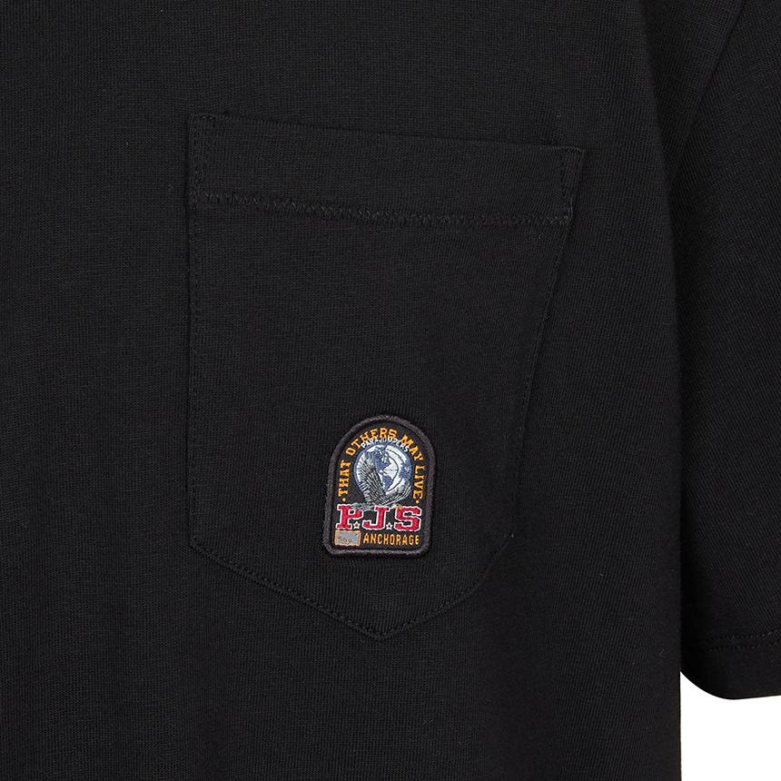 Parajumpers Neil Men’s Short Sleeve T-Shirt Navy Cotton