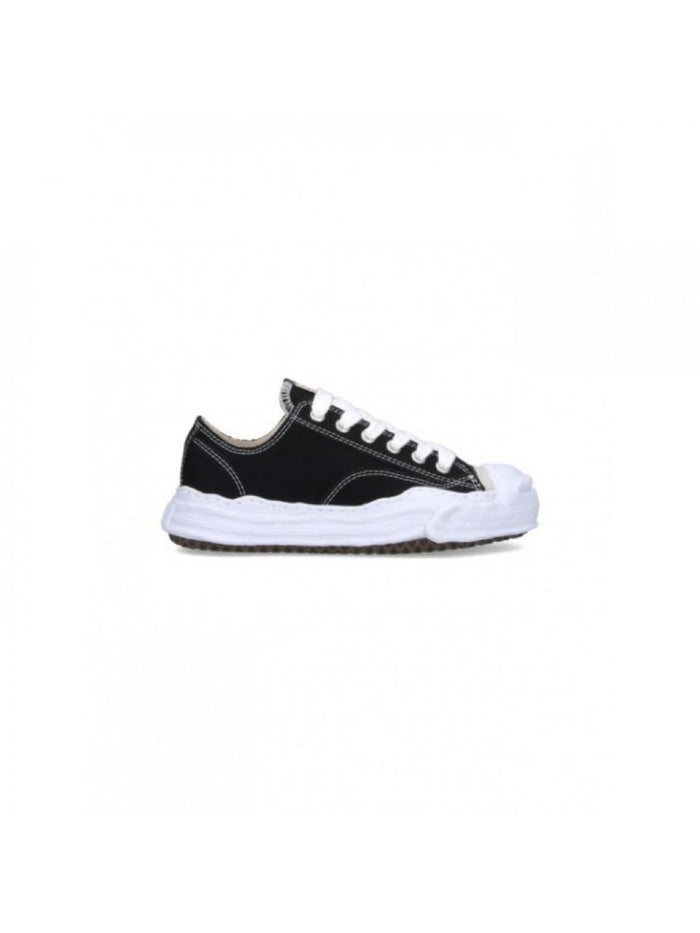Maison Mihara Yasuhiro Hank OG Sole Canvas Low Top Sneakers Black
