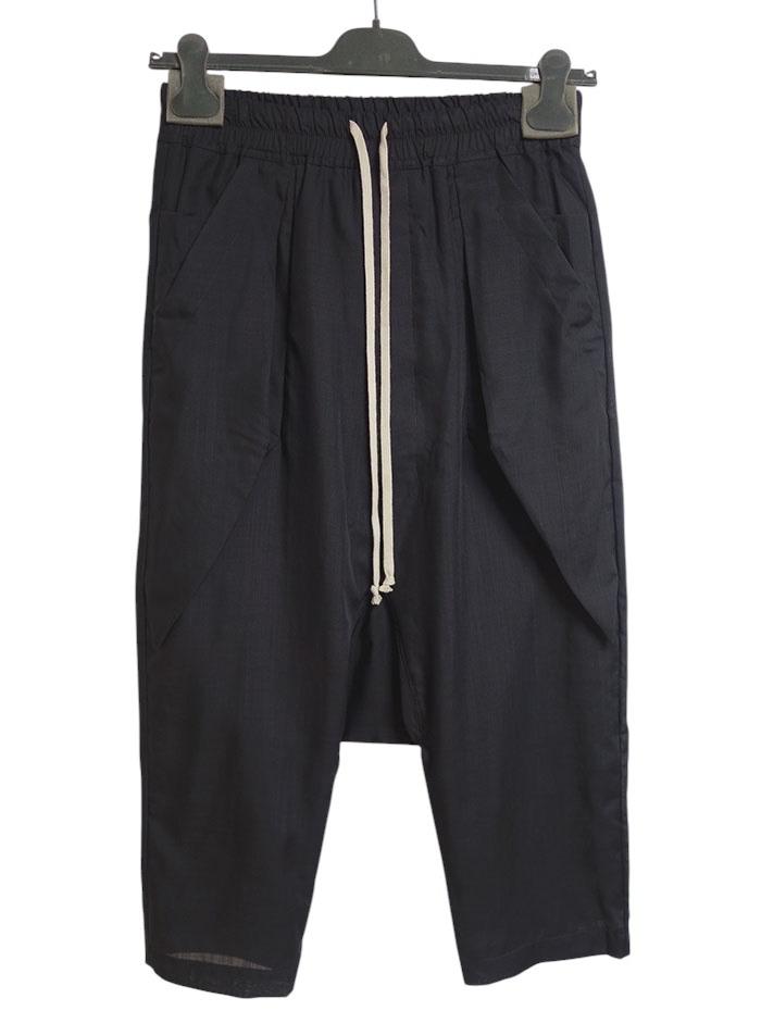 Rick Owens Anthem Cargo Cropped Baggy Pants RU16S3393
