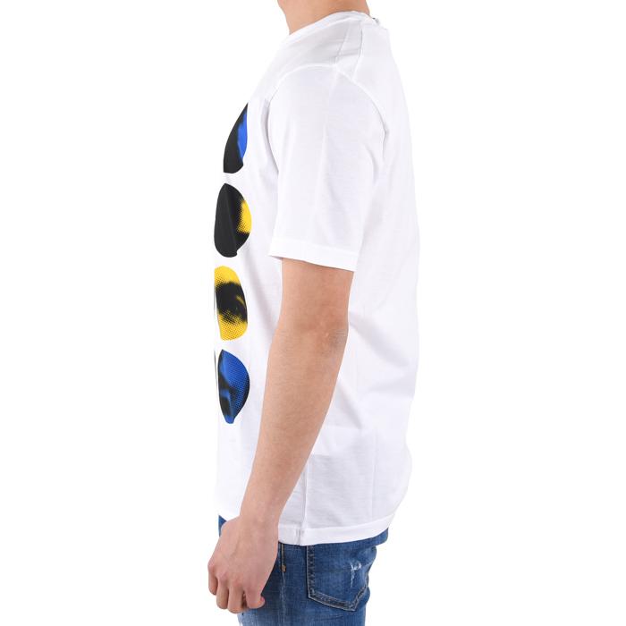 Dsquared2 Men’s Graphic Print Crewneck T-Shirt White