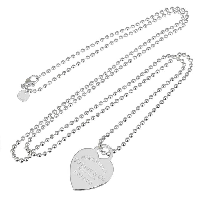 Tiffany & Co 925 Sterling Silver Return to Tiffany Long Necklace