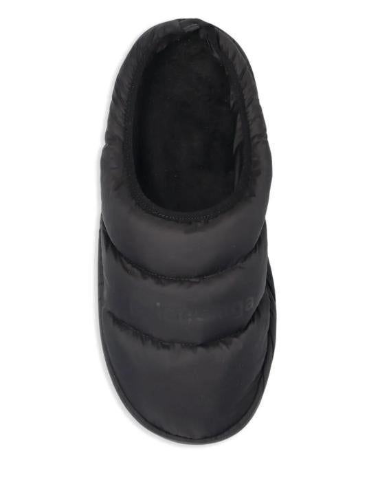 BALENCIAGA Black Mule Slippers Sandals 814170 W11R 0100