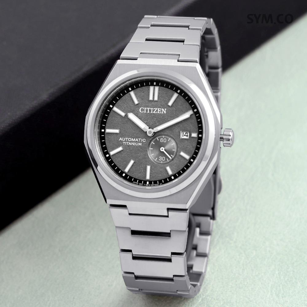 CITIZEN Super Titanium Automatic Gray Dial Sapphire Men's Watch NJ0180 80H