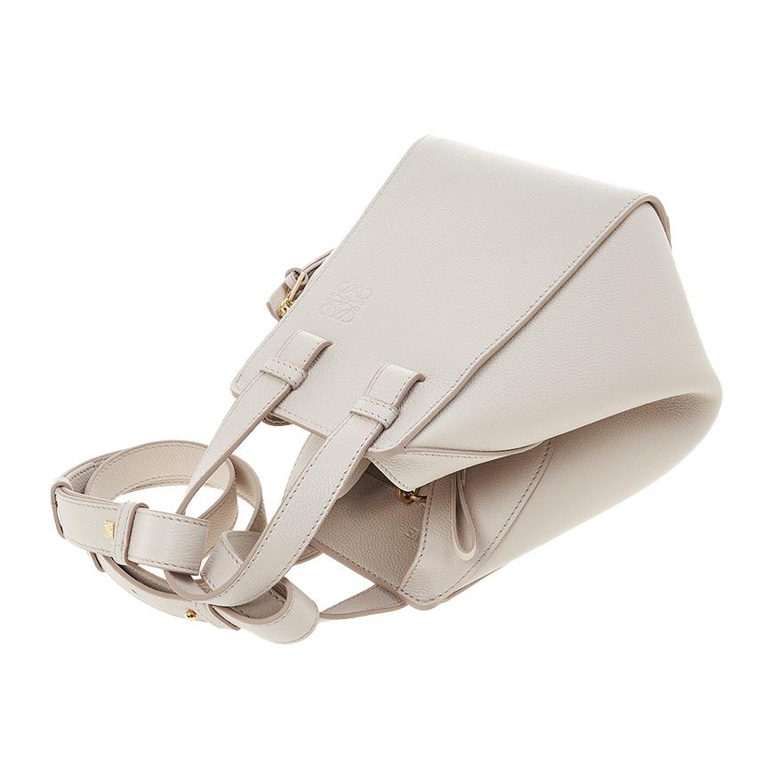 LOEWE Compact Hammock Tote Bag Women’s Leather Gray