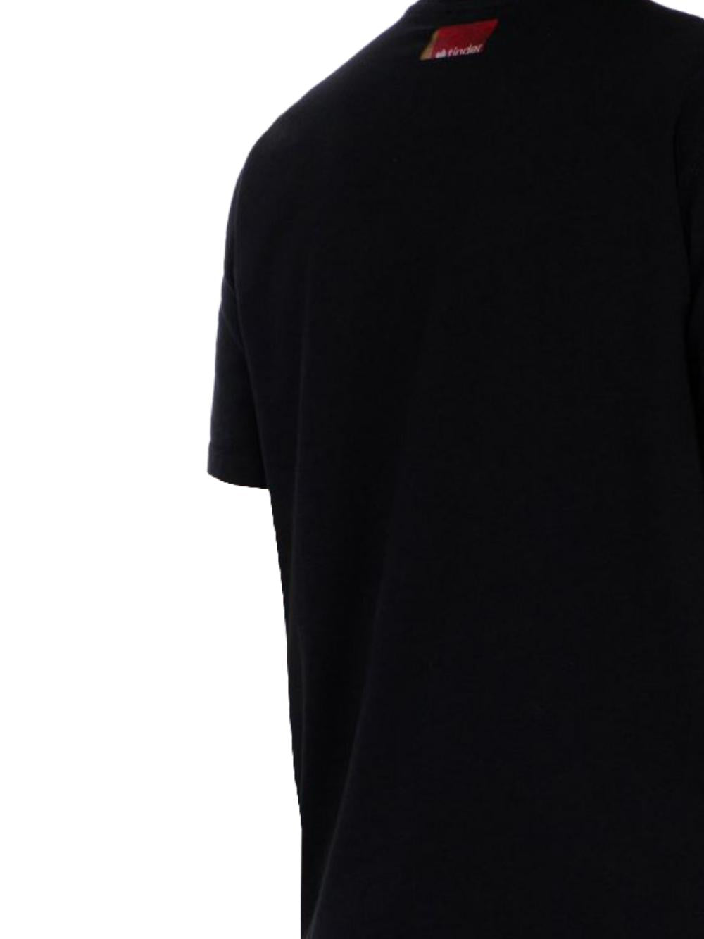 DIESEL Black Short Sleeve Cotton T-Shirt