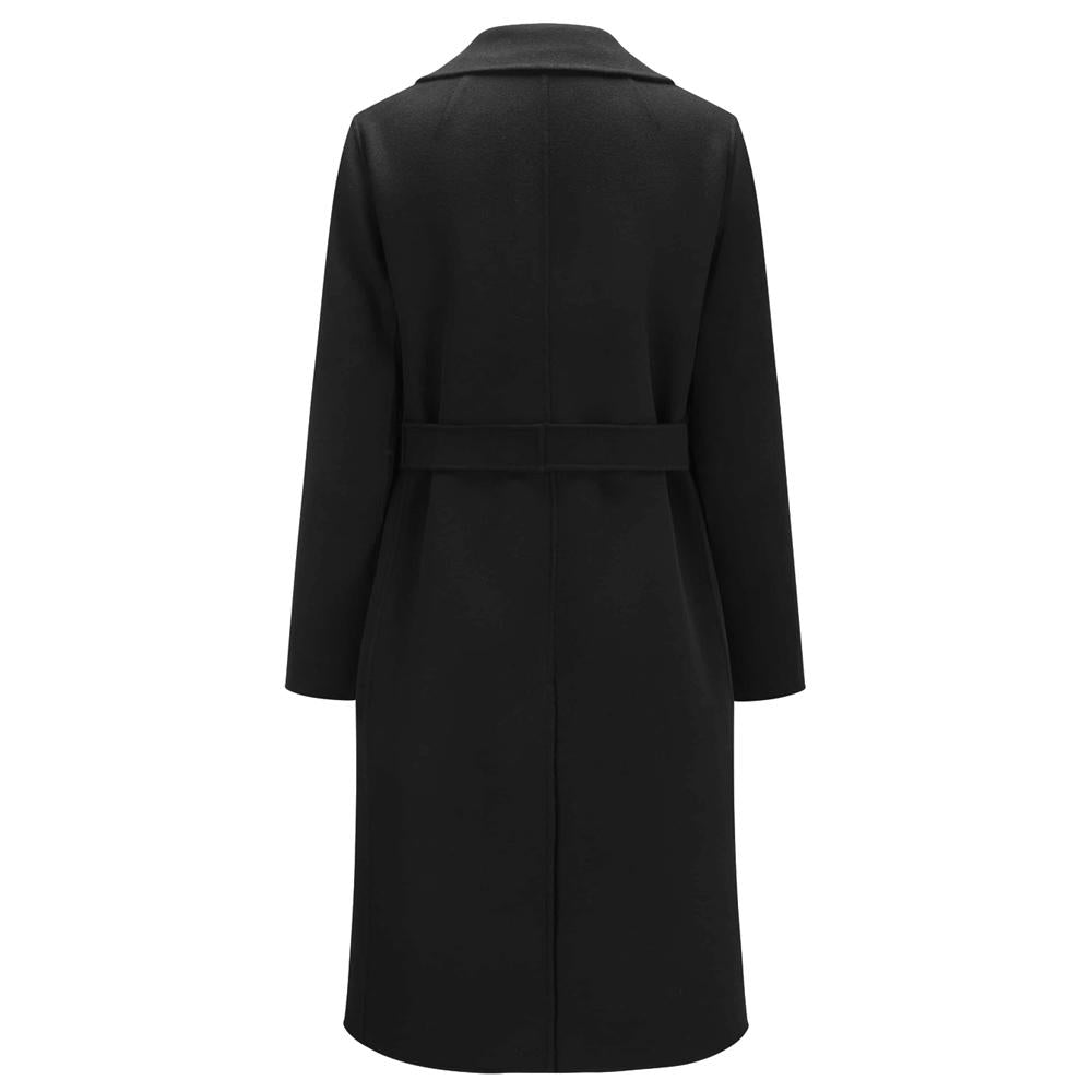 Max Mara PAULINE Long Coat Black 2390111631 013