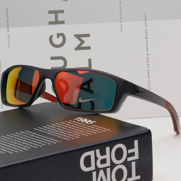 Nike Red Mirror Shadow M Sports Sunglasses CT8226 021