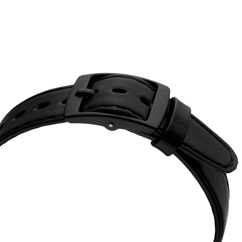 Swatch Unisex Leather Watch GB750