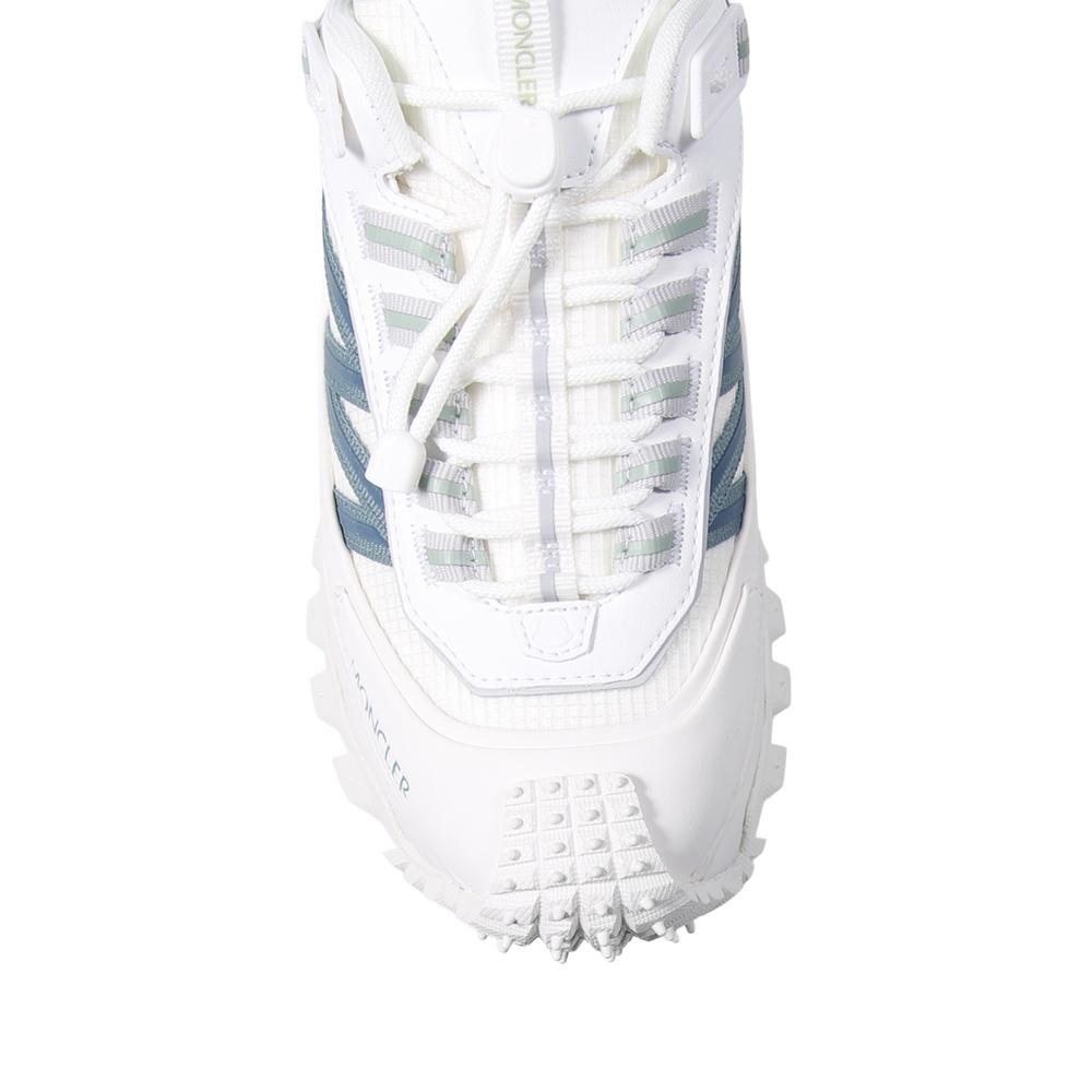 Moncler Trailgrip Women’s Low-Top Sneakers White Mesh Leather