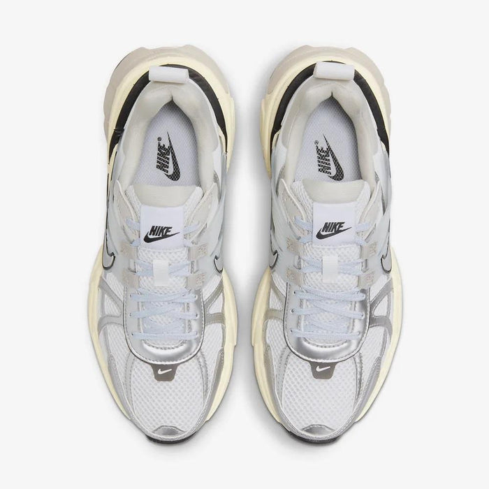 Nike V2K Run Summit White Metallic Silver Women's Low-Top Sneakers FD0736 100