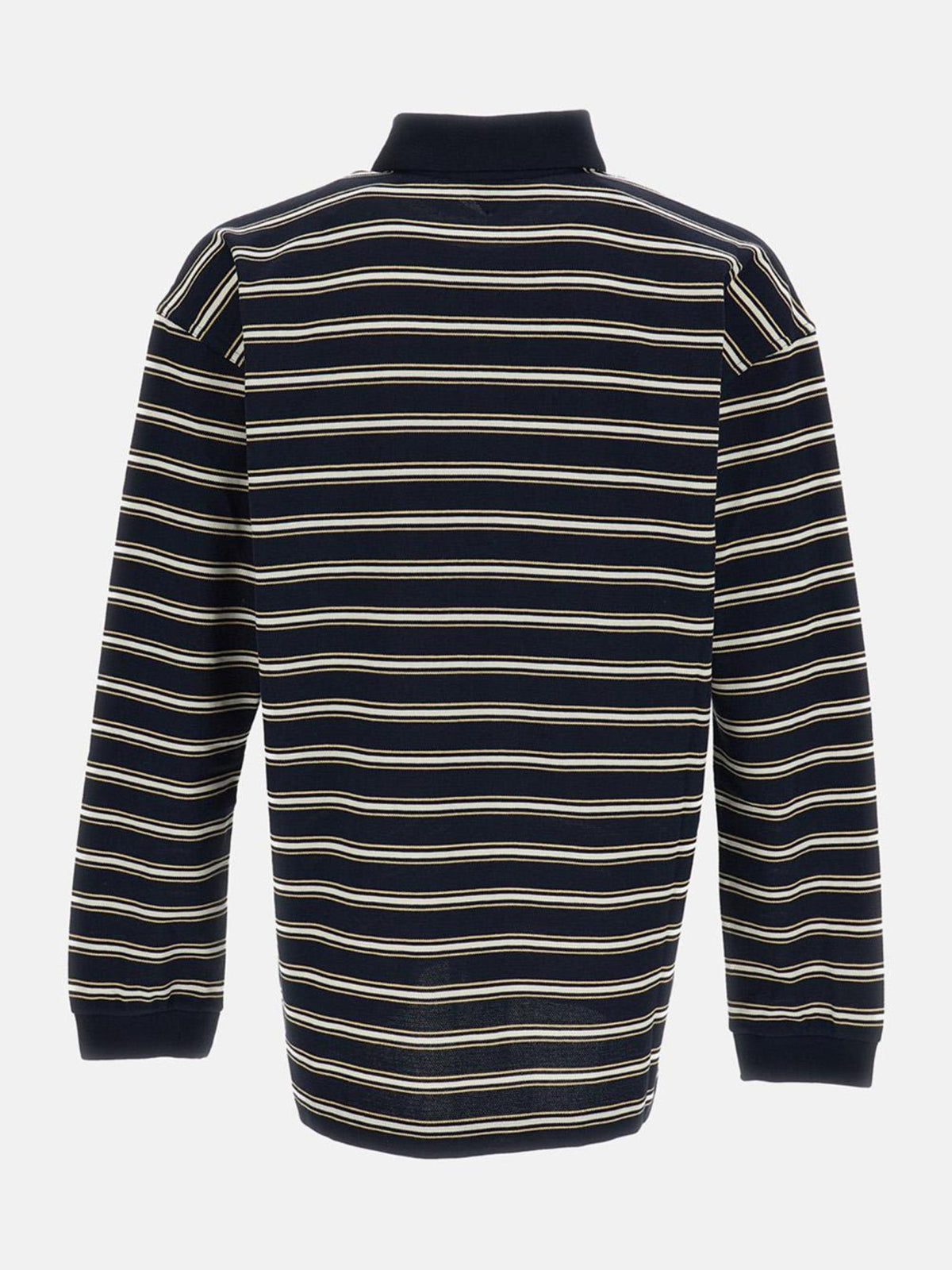 Bottega Veneta Cotton Long Sleeve T-Shirt Navy Men’s