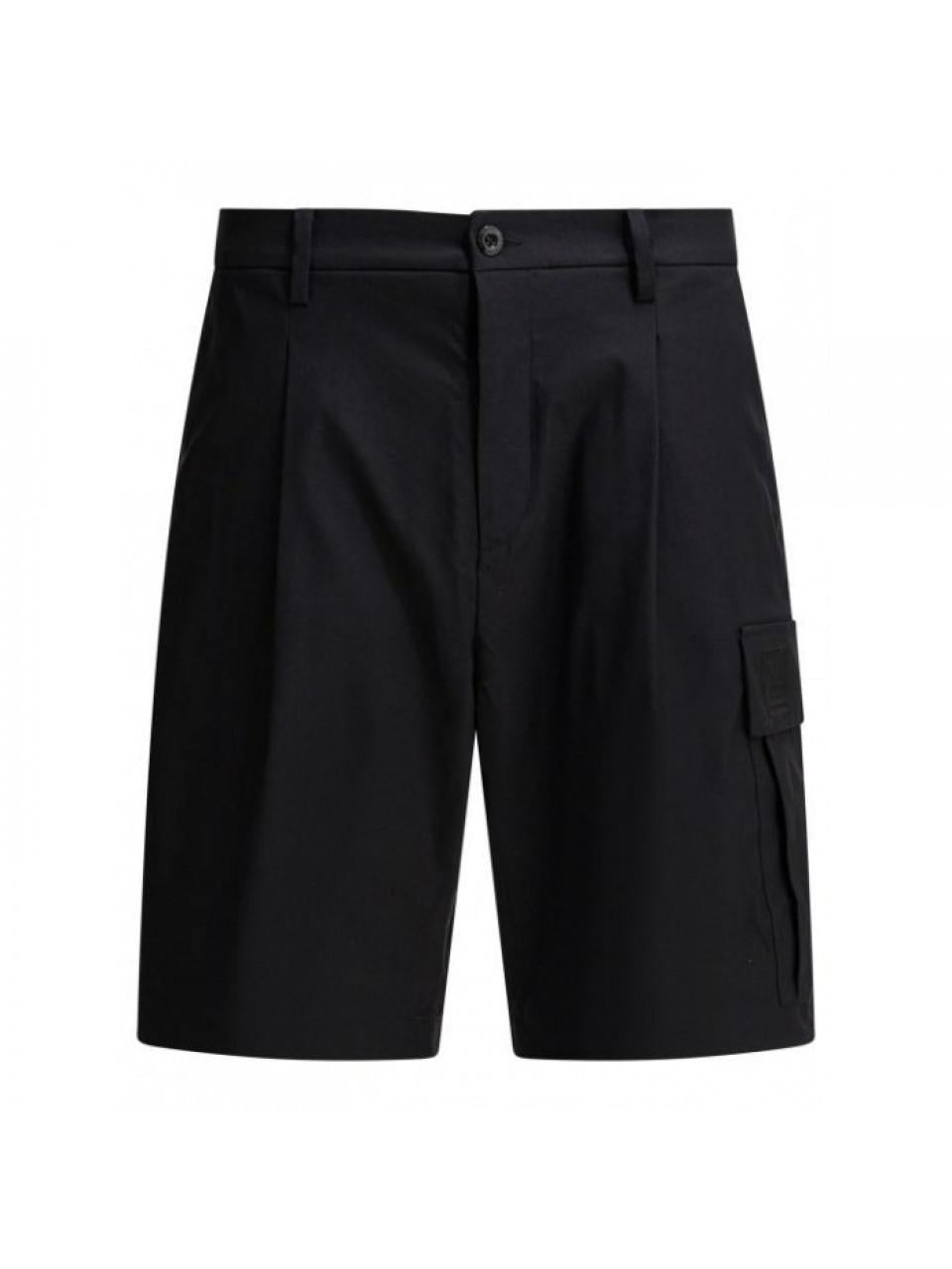 CP Company Technical Panama Cargo Pants Black Men's Classic Pants