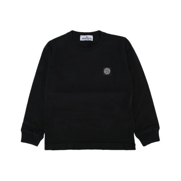 STONE ISLAND Women Logo Patch Long Sleeve T-Shirt Black L1S162100004 S0047 V0029