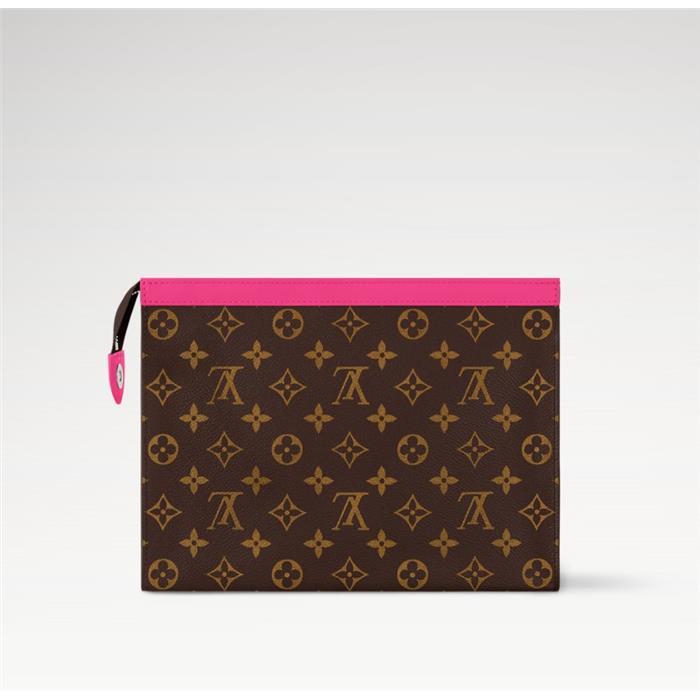 Louis Vuitton Pochette Voyage MM Clutch Bag Pouch for Men M12818