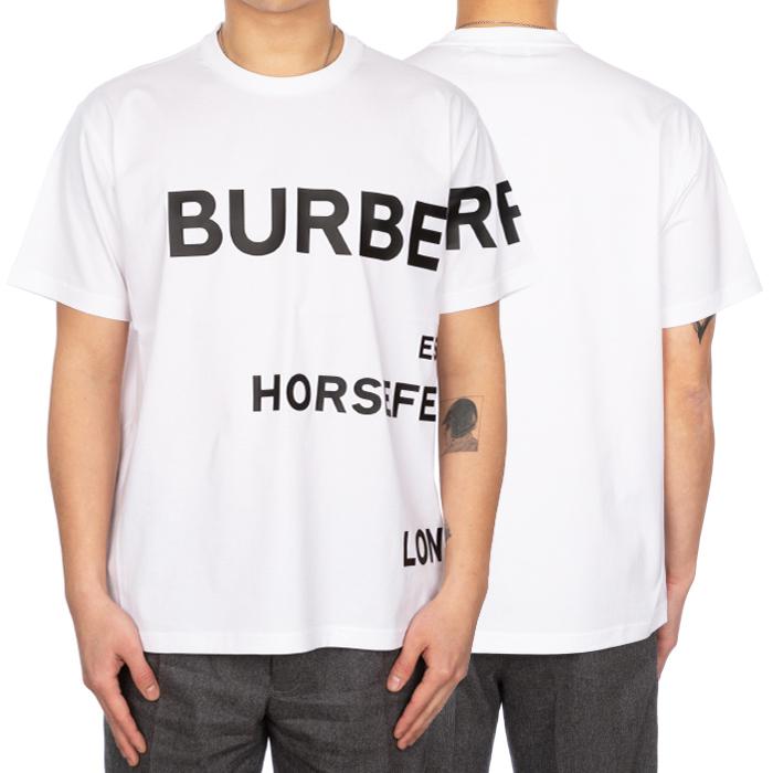 BURBERRY Mens Oversized Horsferry Logo Short Sleeve T-Shirt