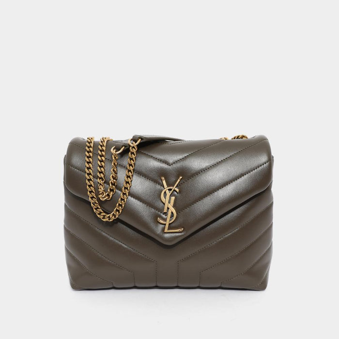 Saint Laurent Monogram Matelasse Chain Small Women’s Shoulder Bag