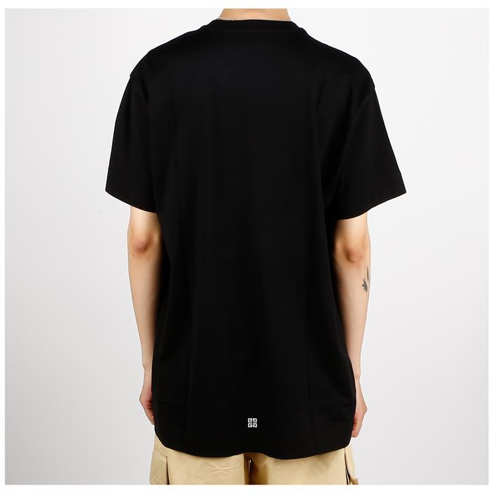 GIVENCHY World Tour Short Sleeve T-Shirt Black Men