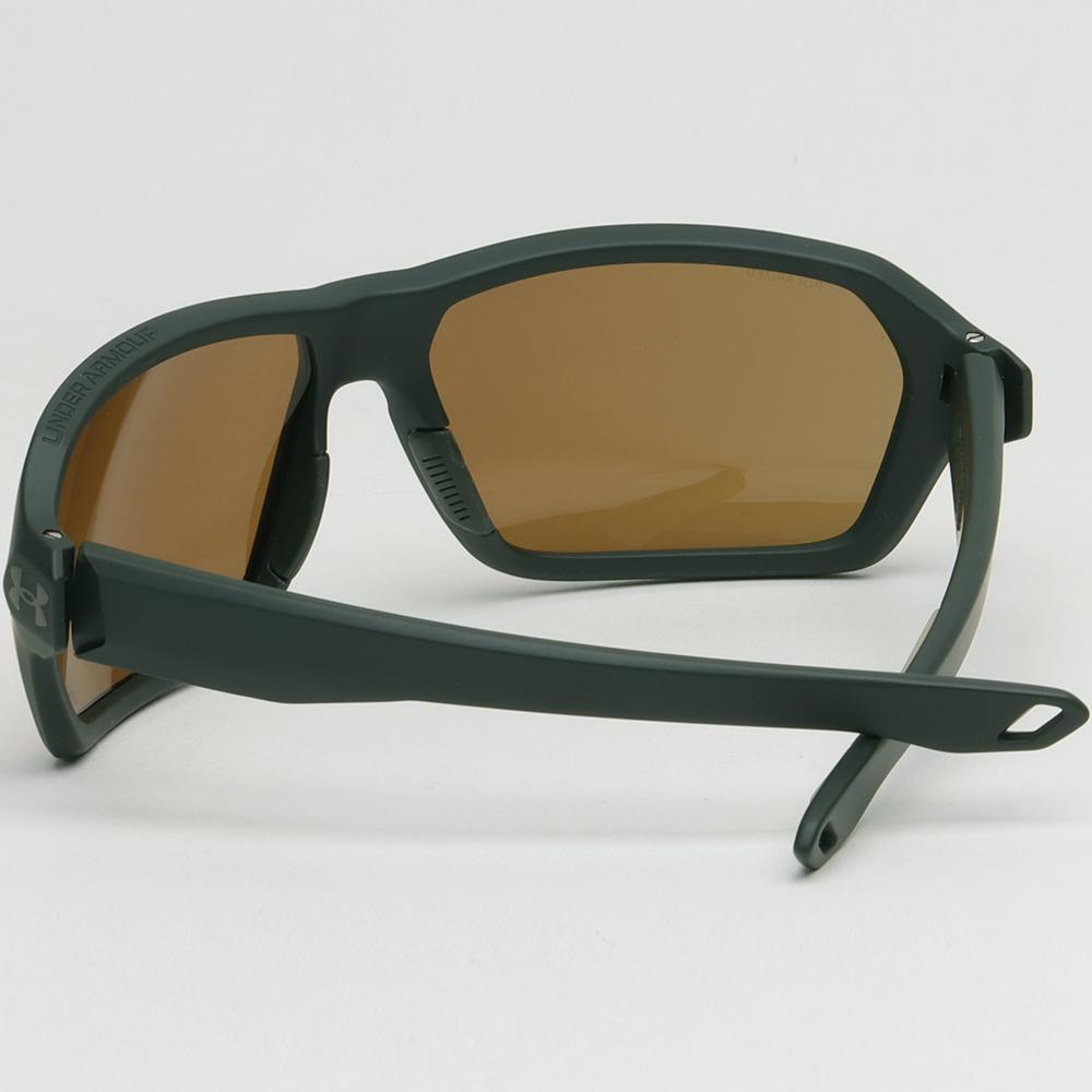 Under Armour Polarized Brown Sport Sunglasses Goggles Running Hik UA RECON DLD6A