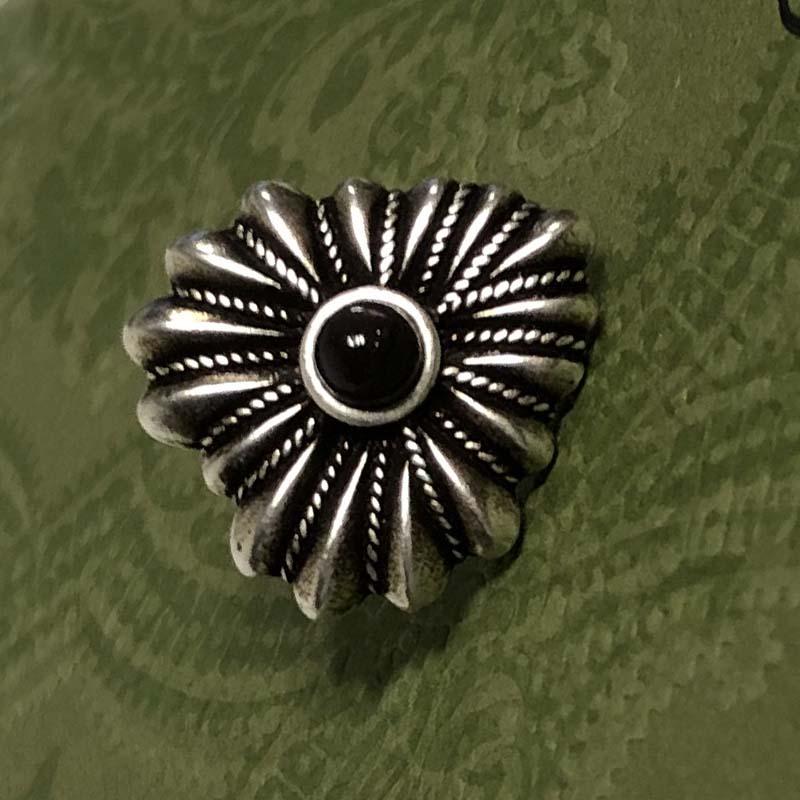 GUCCI Interlocking Heart Brooch Sterling Silver 925 728472 8163