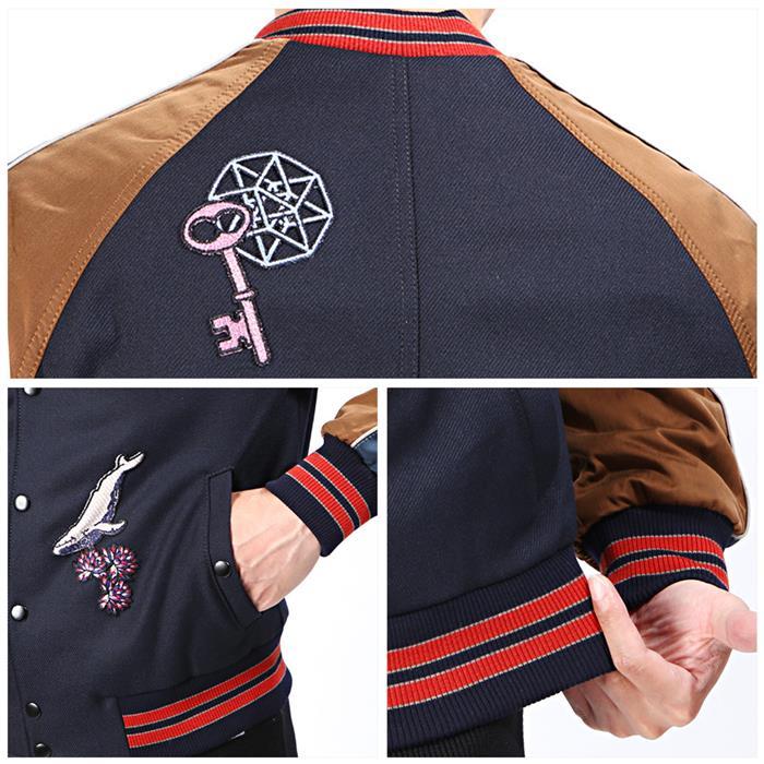 Lanvin Wool Varsity Jacket RMOU0037H16 29