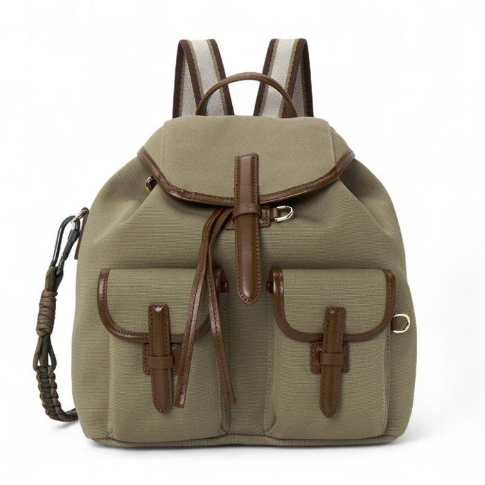 Max Mara Weekend POPOLI Leather Backpack Black